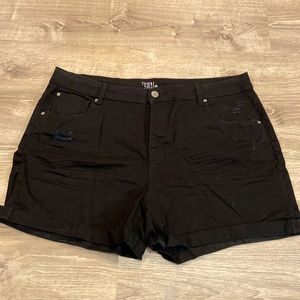 Black Shorts- size 18